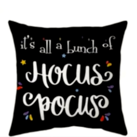Hocus Pocus Halloween Pillow cover - Picture 2 of 6